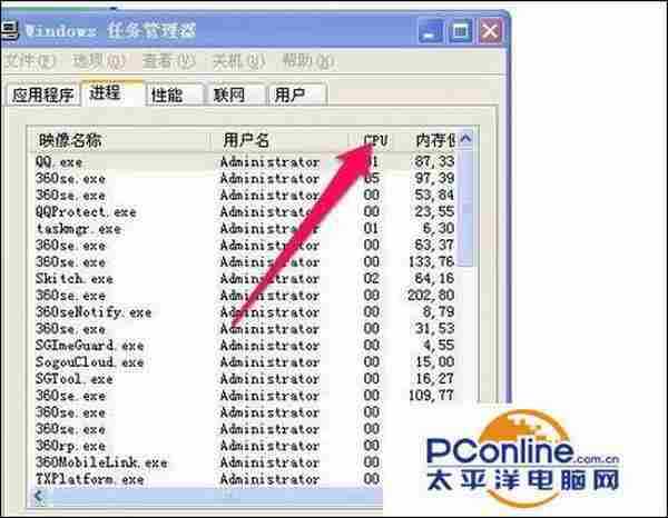 如何结束占用cpu资源最多的程序