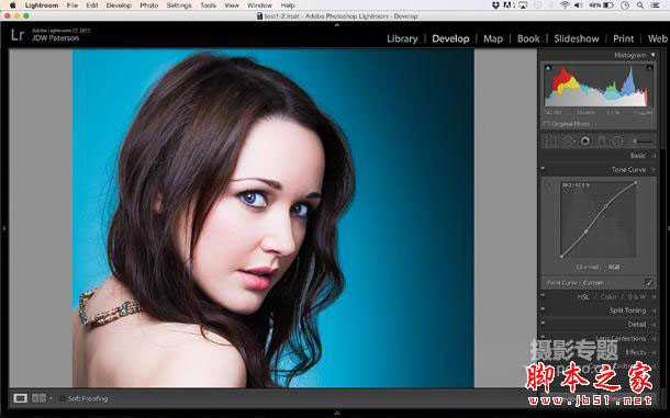 Lightroom 简单6步完成室内人像后期制作