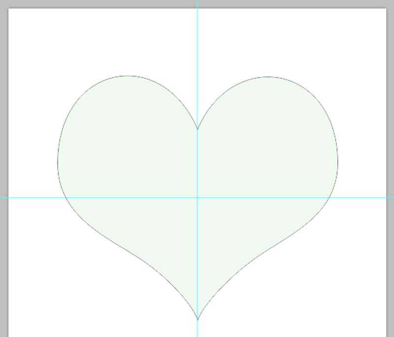 ps怎么设计一款心形照片墙画?